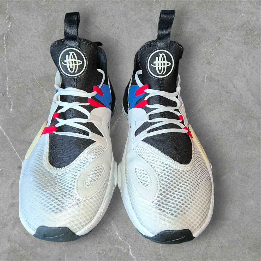 Nike Black, White, and Blue Athletic Shoes